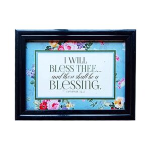 The Promised Land - English Inspirational Bible Verse - Genesis 12:2 - table Top
